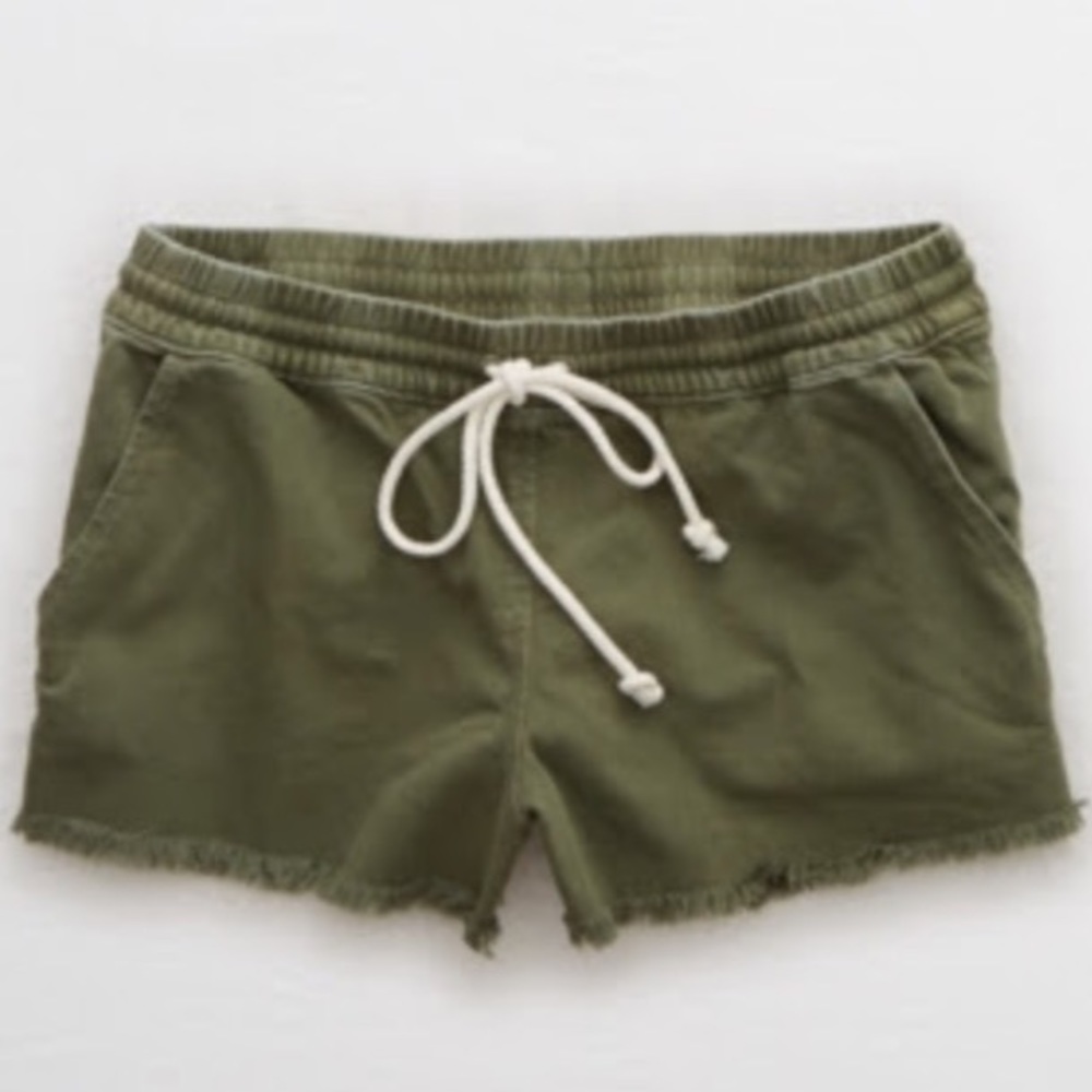 Denim Draw-String Short